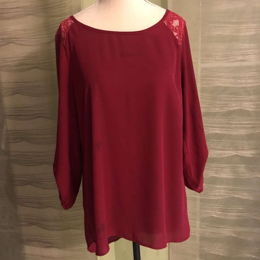 Burgundy Top